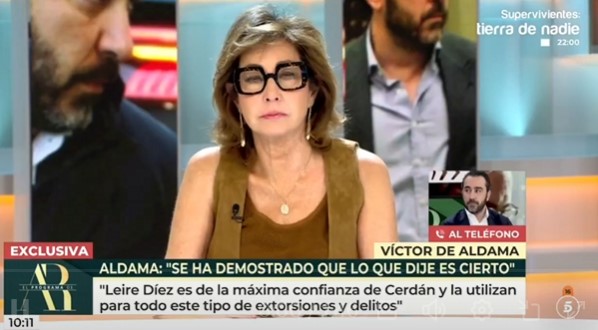 Víctor de Aldama revela que tendió una trampa al PSOE con el empresario que habló con Leire Díaz y anuncia que van a salir muchos más audios: «Los audios van a salir en breve y van a salir más cosas».