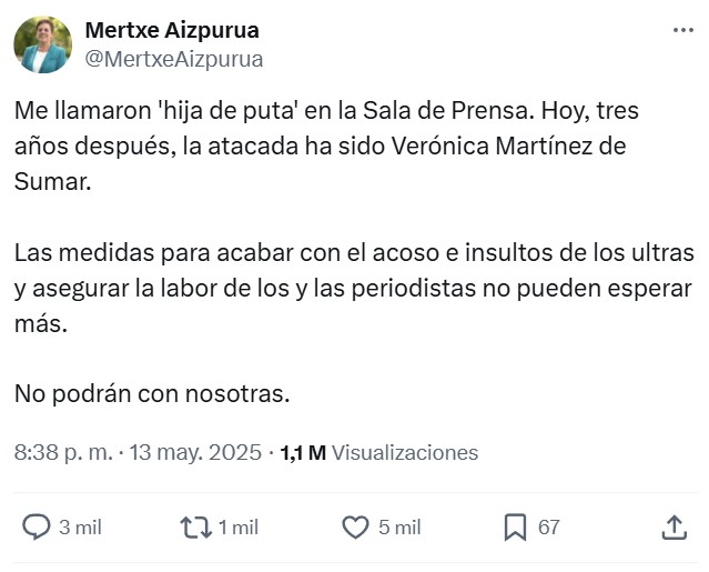Buen rollito en el congreso.