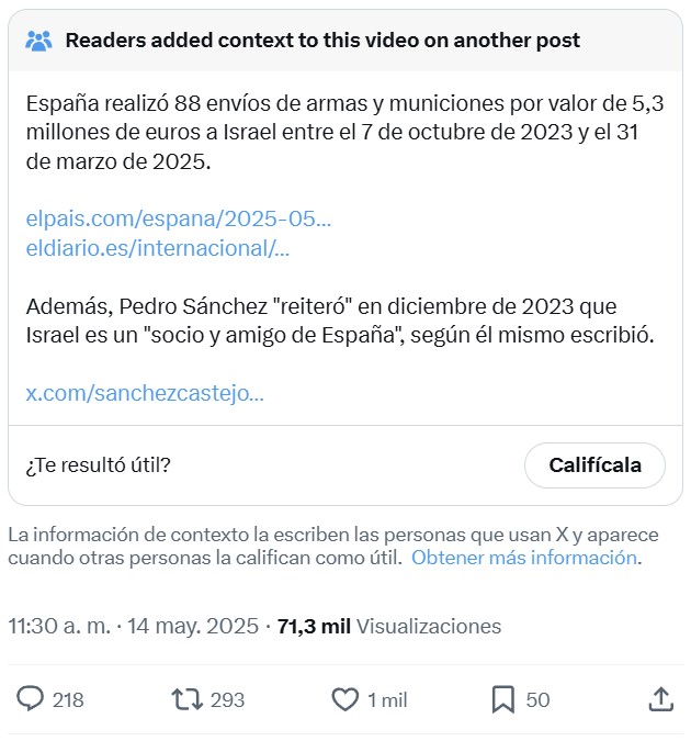 Pedro Sánchez sobre Israel: "Nosotros no comerciamos con un estado gеnocida".