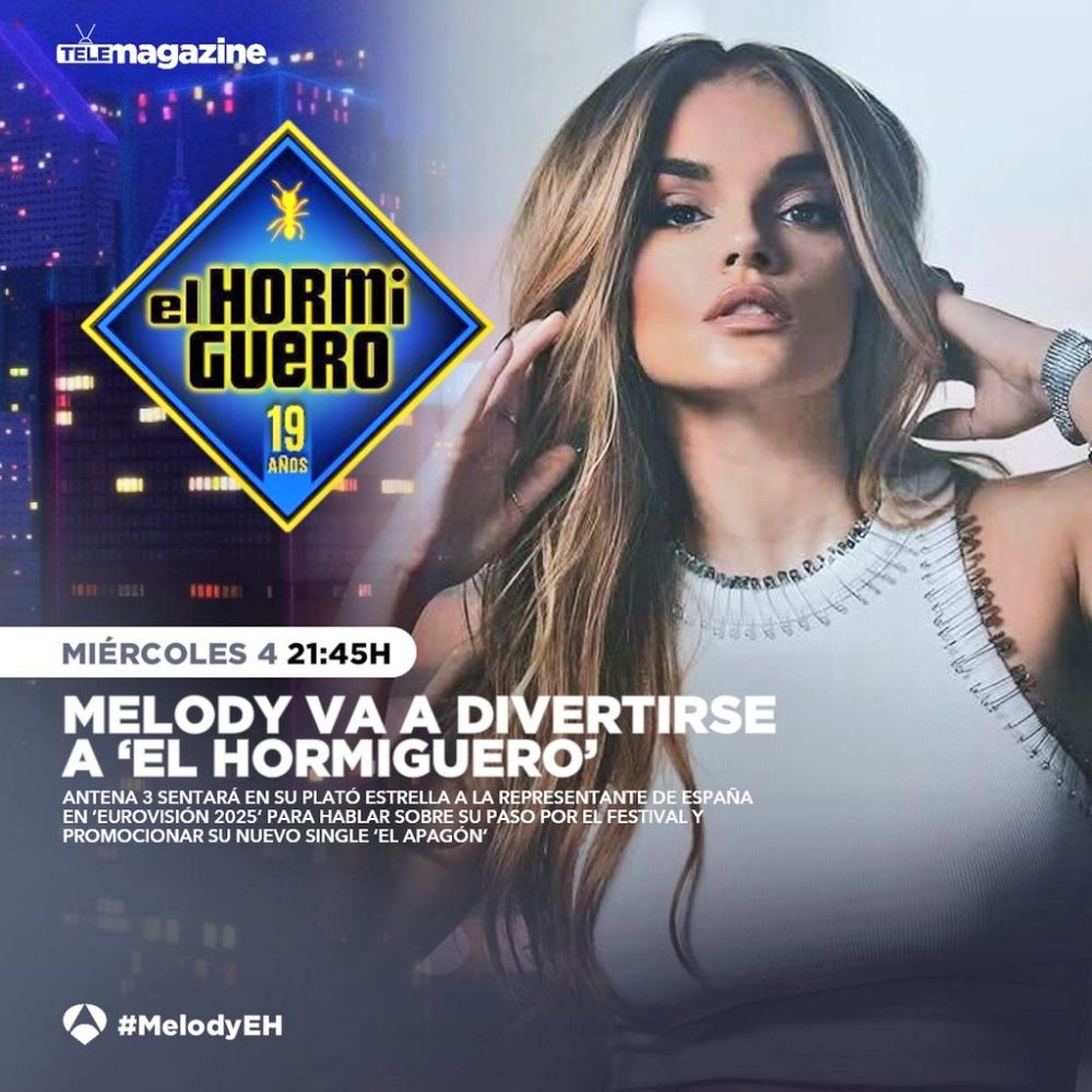 Broncano se excusa ahora y dice que no machacaron a Melody por no ir a su programa: "utilizar la carta de la salud mental como si fuera una carta blanca banaliza los problemas de salud mental reales".