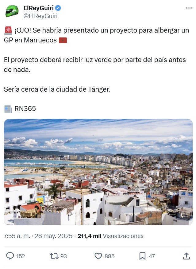 ¿Se viene un GP en Marruecos?