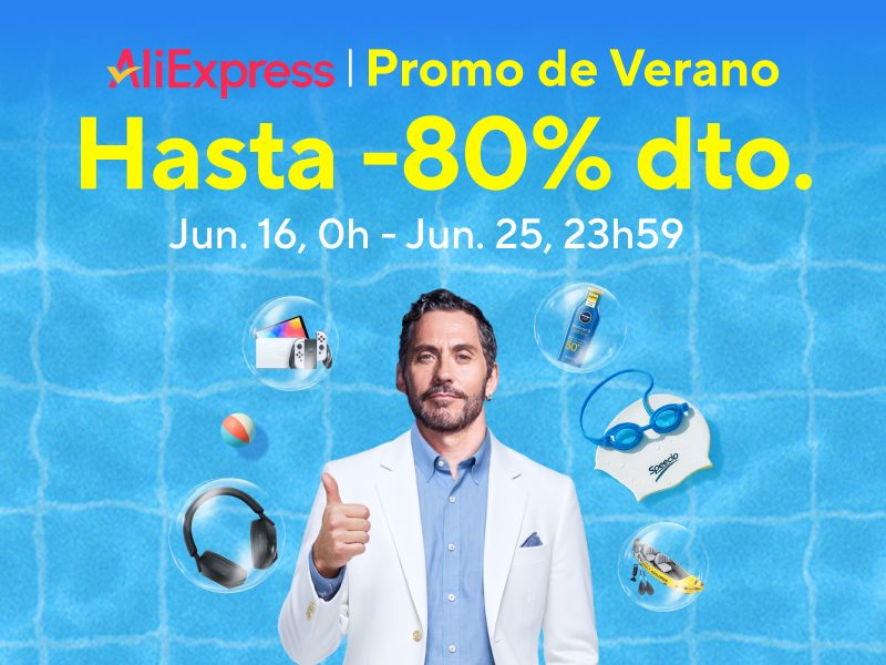 Mañana comienza la PROMO DE VERANO de AliExpress con cupones de descuento y hasta un 80% de descuento.