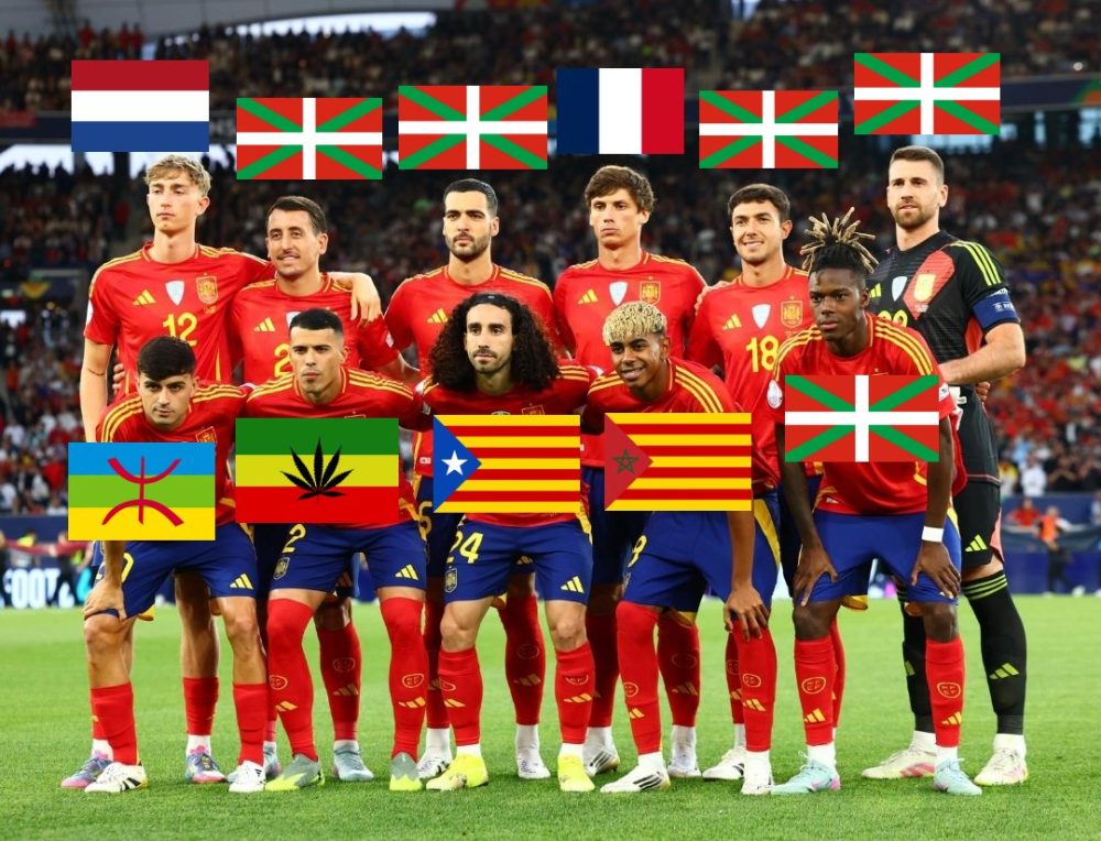 La selección Española y muy española.