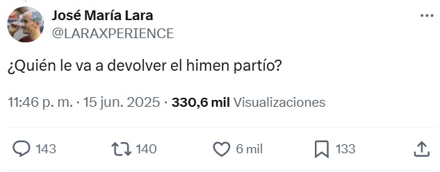 Algo está cambiando cuando una tipa sale en redes diciendo que Alejandro Sanz "se aprovechó de ella" cuando tenía 19 años y la respuesta es: "Responsabilízate de tus mіerdas, que eres adulta".