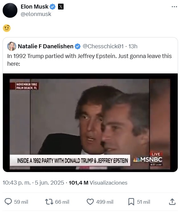 Elon Musk se ha tirado el día completo atacando a Donald Trump.