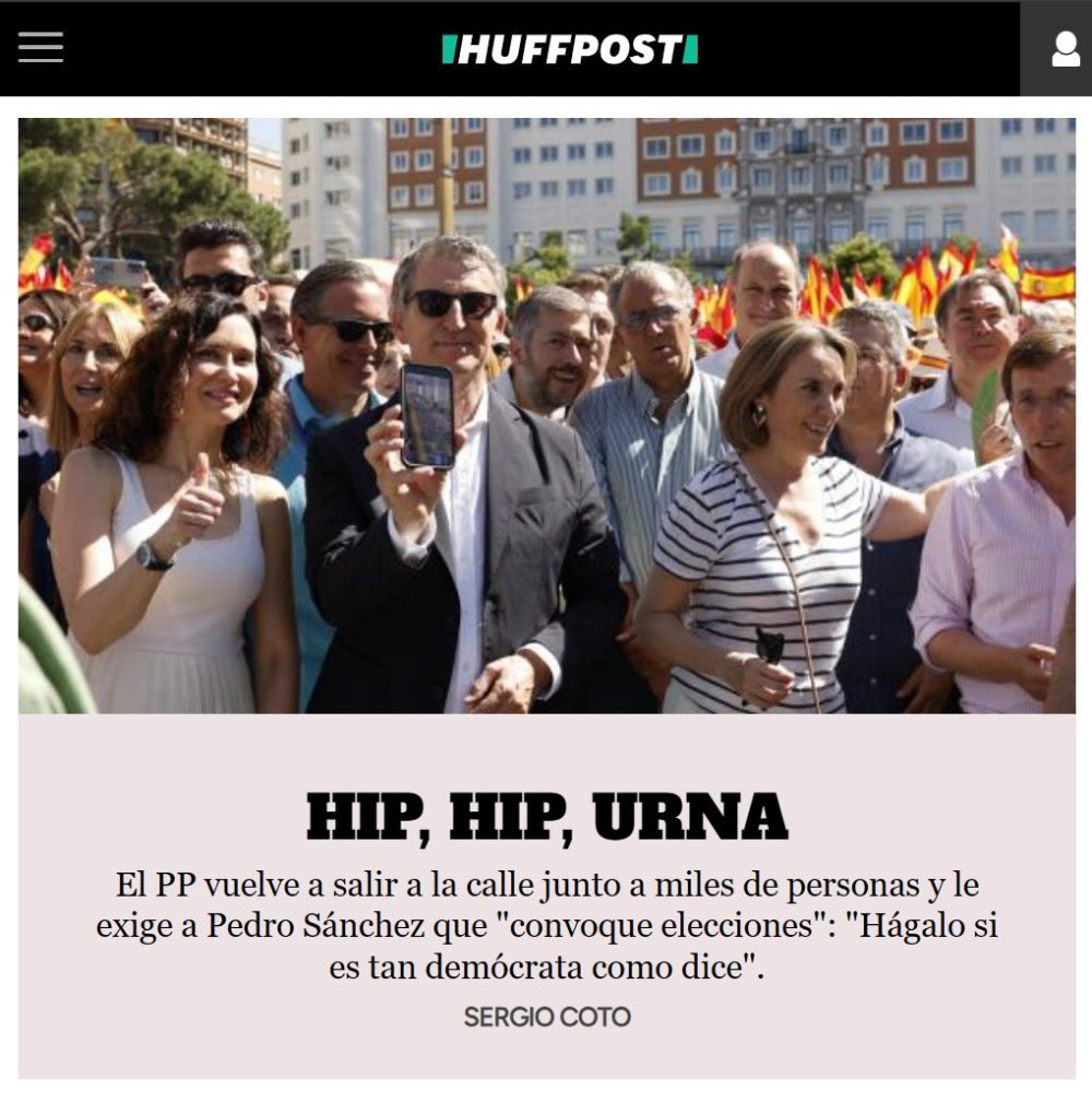"Hip, hip, urna".