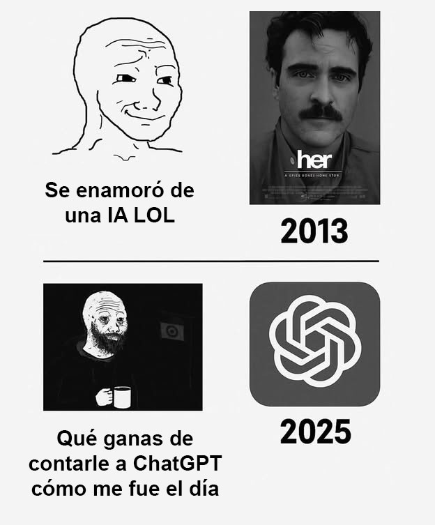 No vamos a parar hasta que hagamos realidad los futuros distópicos de los que nos reíamos hace unos años.