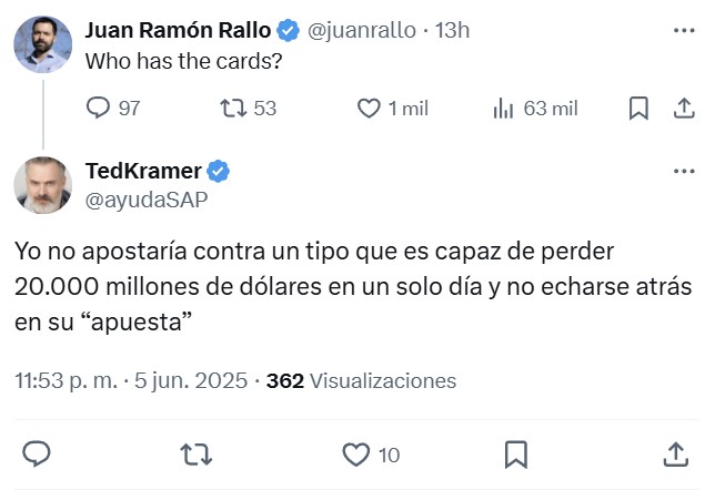 Elon Musk se ha tirado el día completo atacando a Donald Trump.