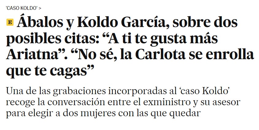 Durante todos estos años he aprendido una cosa de los políticos: si dicen la verdad mueren.