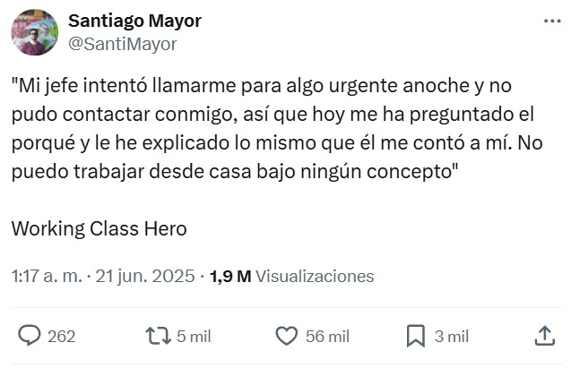 Un empleado que se tomó al pie de la letra los deseos de su jefe.