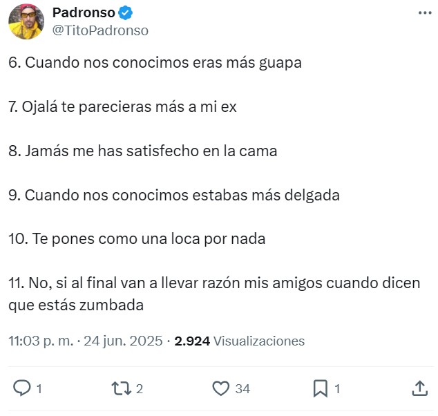 Frases para ganar una discusión con tu novia.
