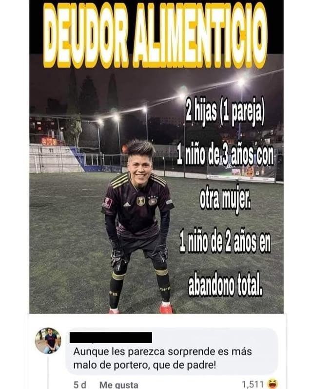 Hay algo peor que no pagar la pensión a tus dos hijas y tu expareja.