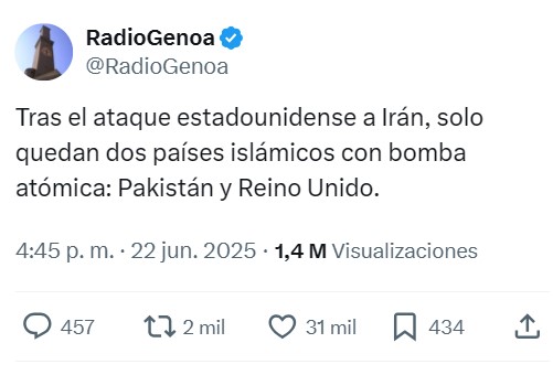 Solo quedan dos países islámicos con bomba atómica.
