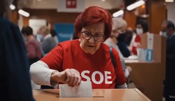 Al sobre.