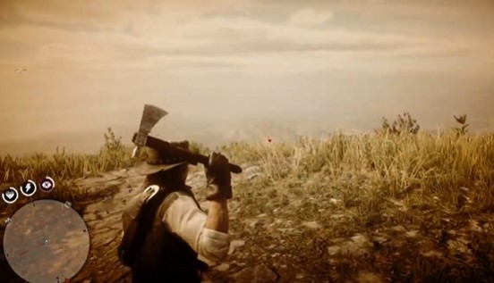 Primera partida de Bad Luck Brian al Red Dead 2.