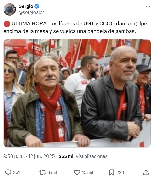 Qué ganas de que gobierne la derecha para salir a la calle a protestar.