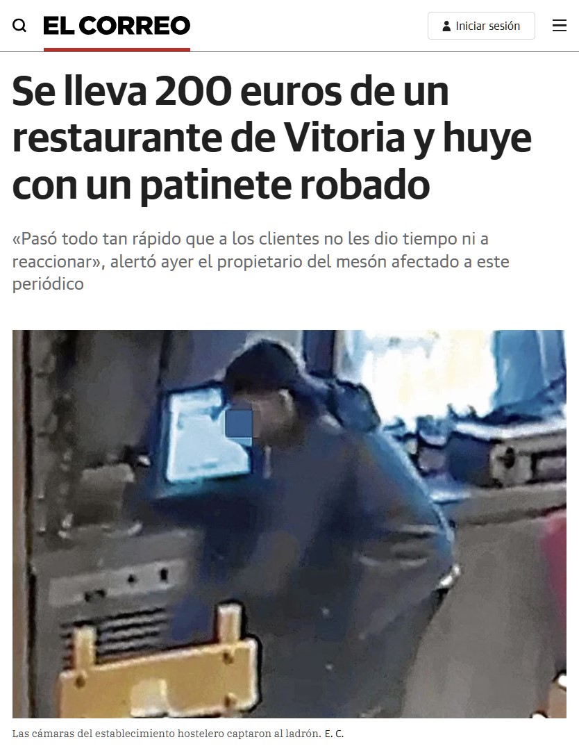 El nuevo día a día de Vitoria. Maldito GTA…