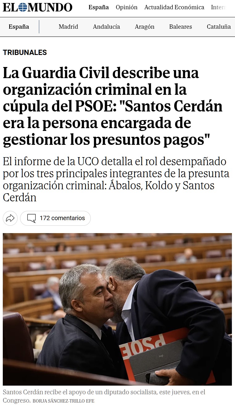 El Nº2 enmarronado, el Nº3 enmarronado, la mujer enmarronada, el hermano enmarronado, la fontanera pillada... Pero... ¿Y el novio de Ayuso qué?