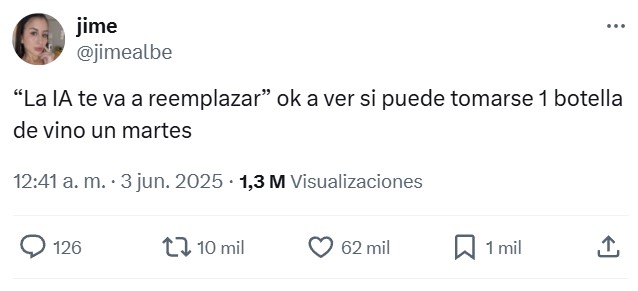 Un cambio espectacular.