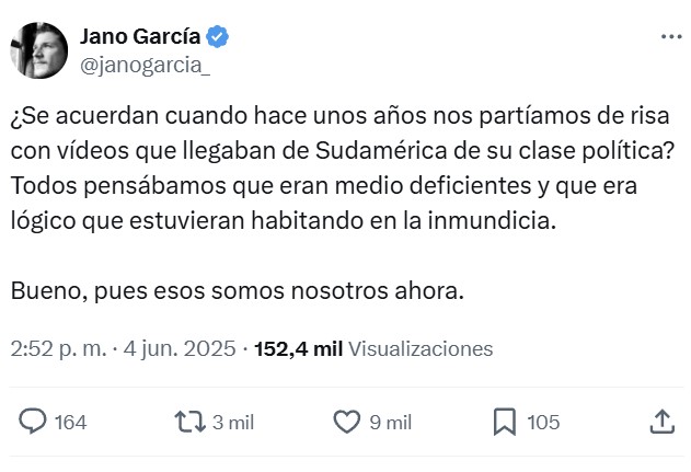 Estamos normalizando lo que no se puede normalizar.