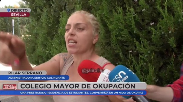 El monumental enfrentamiento entre unos okupas y un vecino en Sevilla.