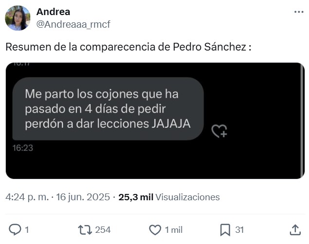 Mismo partido, distinto jugador.