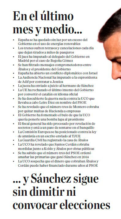 La portada de hoy en El Debate.