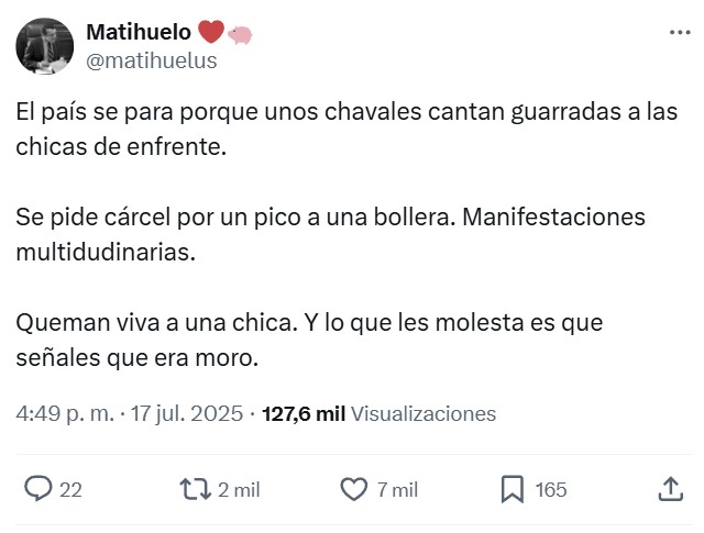 Adivinad qué caso NO es VioIencia de Género.