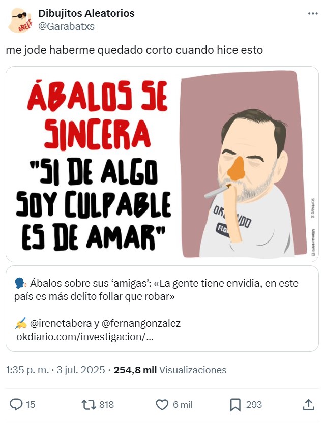 La vida imita al arte.