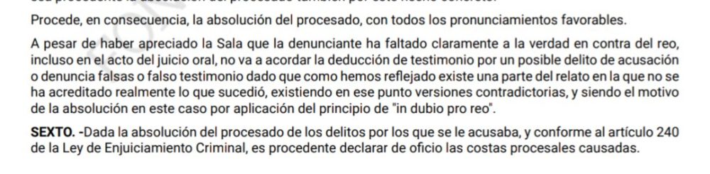 Por esta denuncia falsa un hombre inocente pasó casi año y medio en prisión.