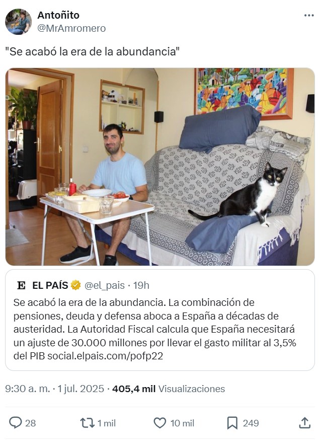 Vaya, con lo bien que íbamos...