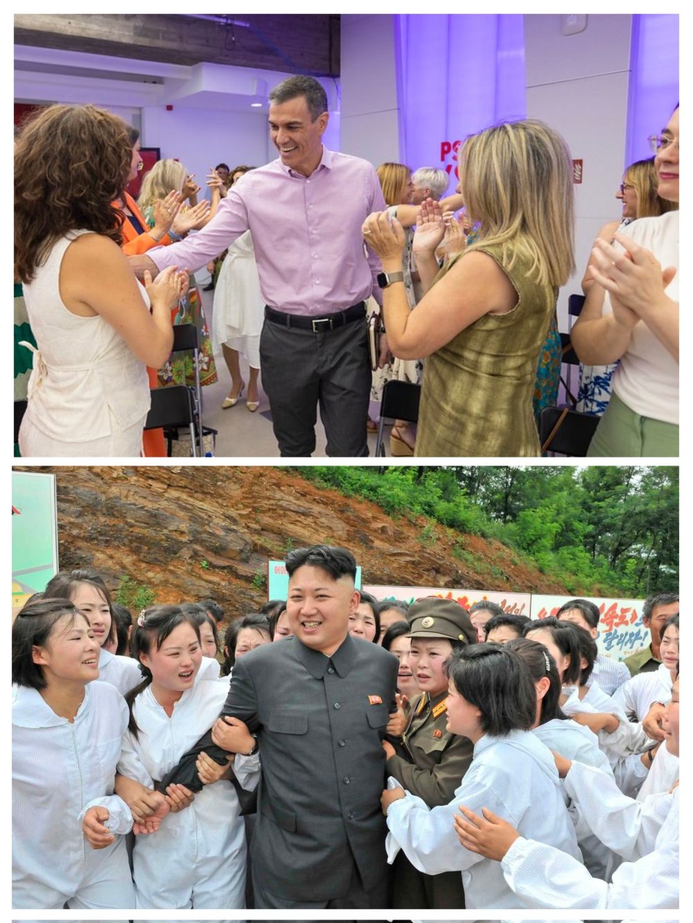 Sólo al líder se le permite la entrada en el gineceo.