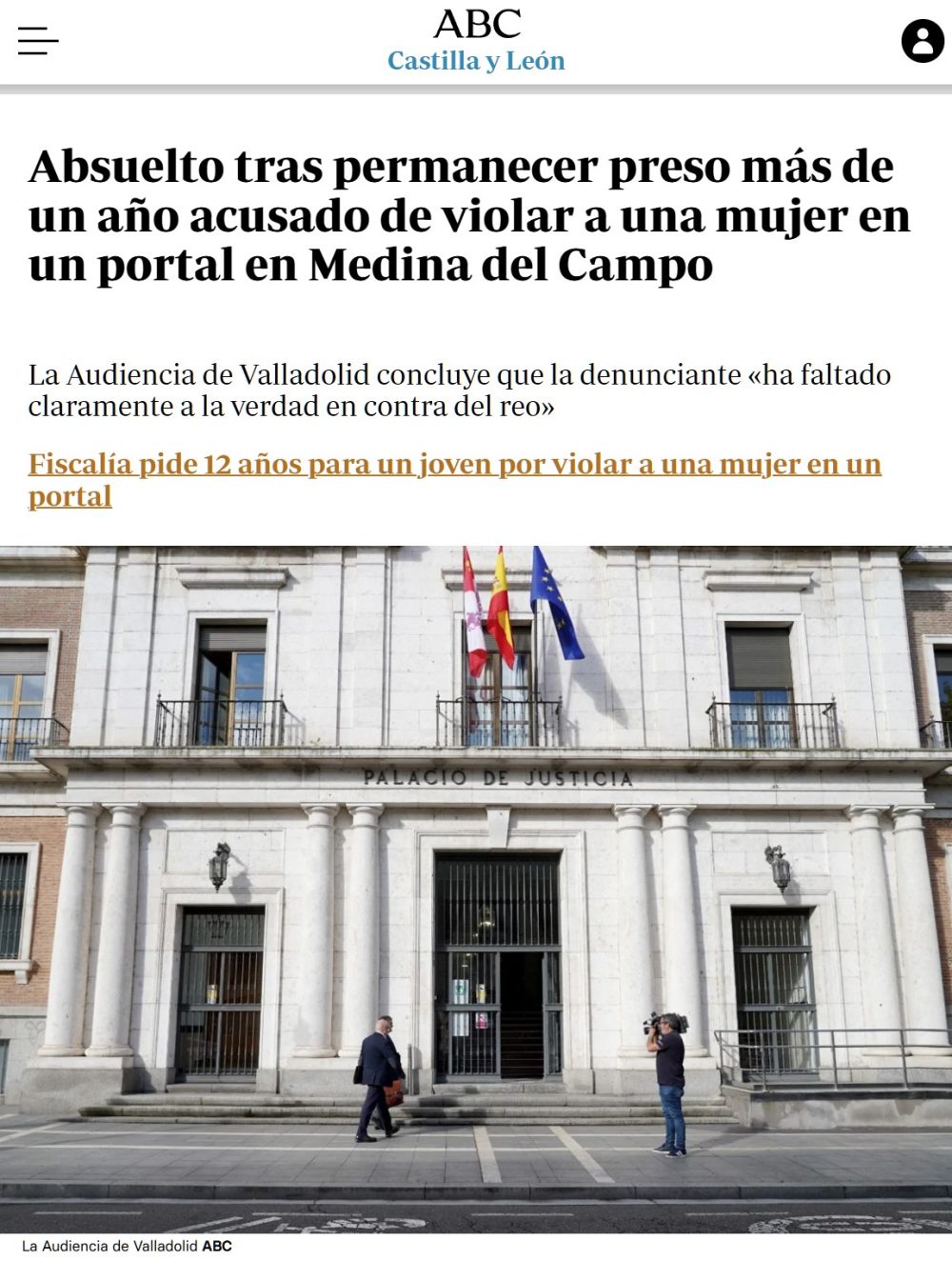 Por esta denuncia falsa un hombre inocente pasó casi año y medio en prisión.