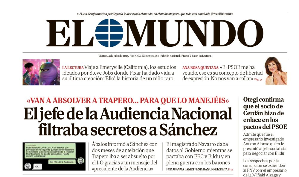 Preparaos que viene fuertecillo el día.