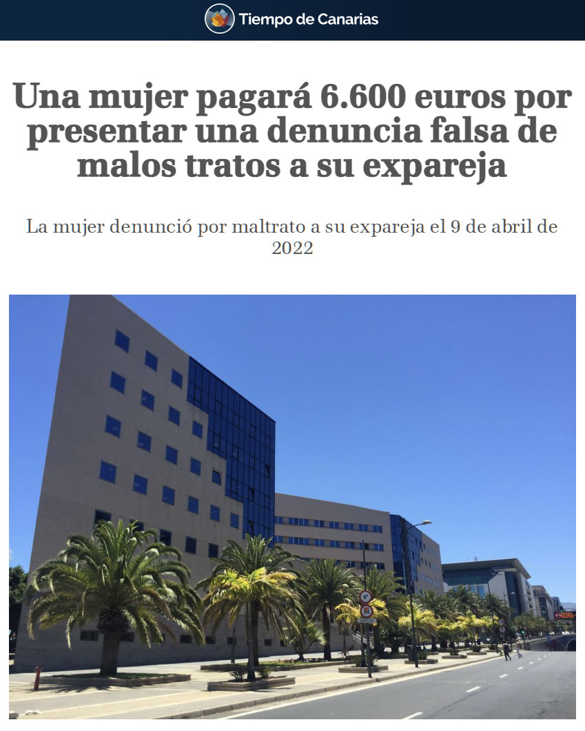 De nuevo una mujer es condenada por denuncia falsa gracias a que hay una grabación que lo demuestra.