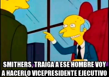 Este becario está pidiendo un ascenso a gritos.