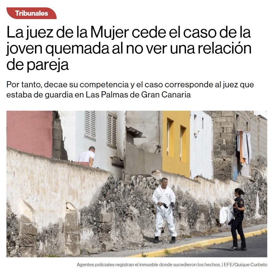Adivinad qué caso NO es VioIencia de Género.