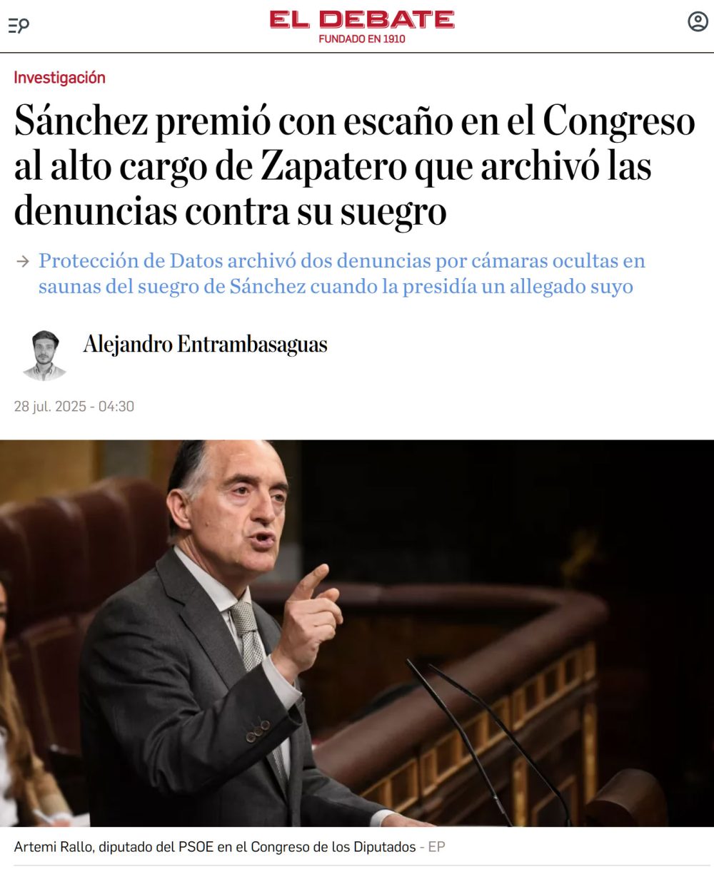 Hay muchas, muchas, pero muchas cosas que sabemos que están sucediendo diariamente pero no podemos demostrar.