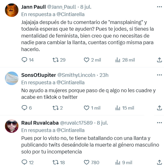 Parece que es deber de toda mujer soplar y sorber a la vez.