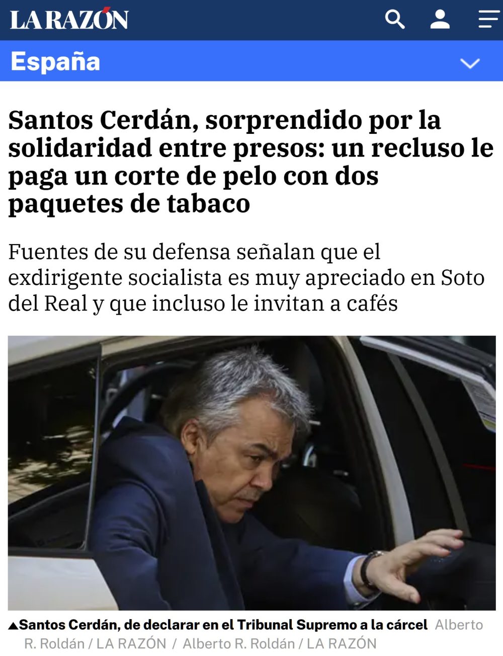 Es normal que la gente intente entablar amistad con alguien que tiene el poder de tumbar un gobierno.