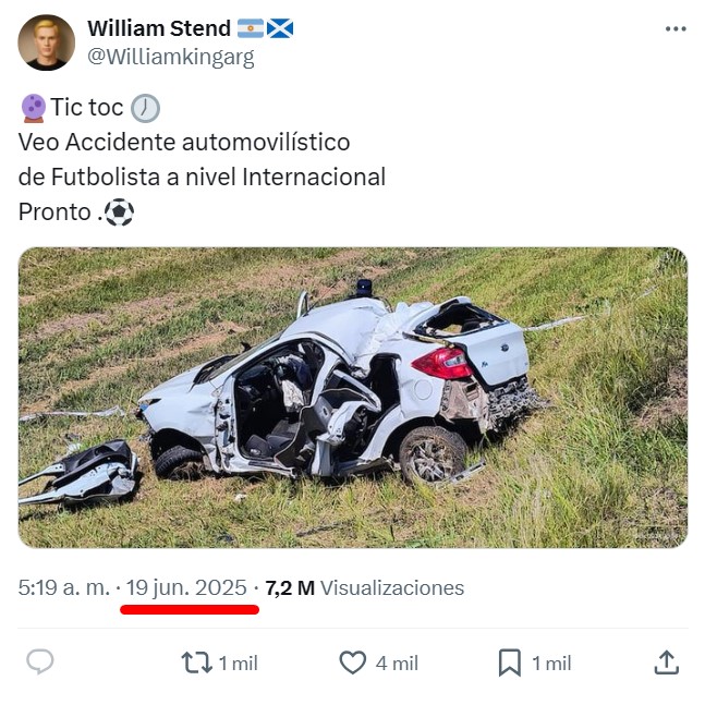 Muеre Diogo Jota, futbolista del Liverpool, tras arder su coche después de un accidente en Zamora