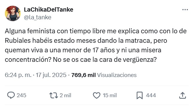 Adivinad qué caso NO es VioIencia de Género.