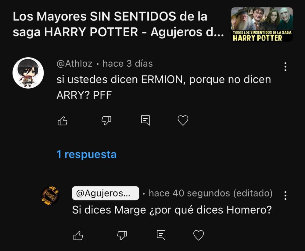 ¿Si decimos Ermion por qué no decimos Arry?