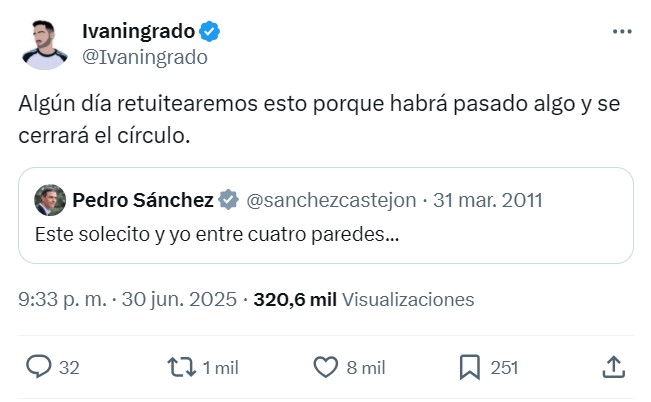 Se cierra el círculo.