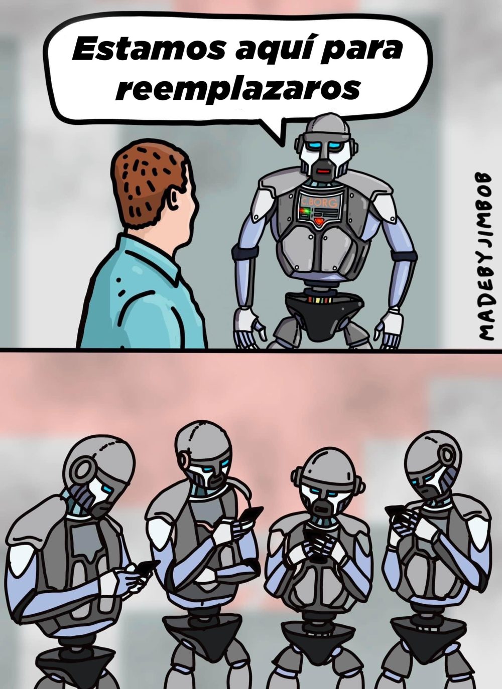 El reemplazo.