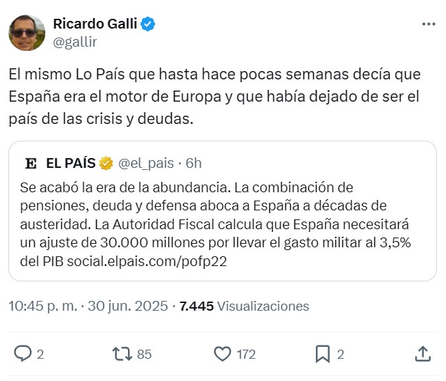 Vaya, con lo bien que íbamos...