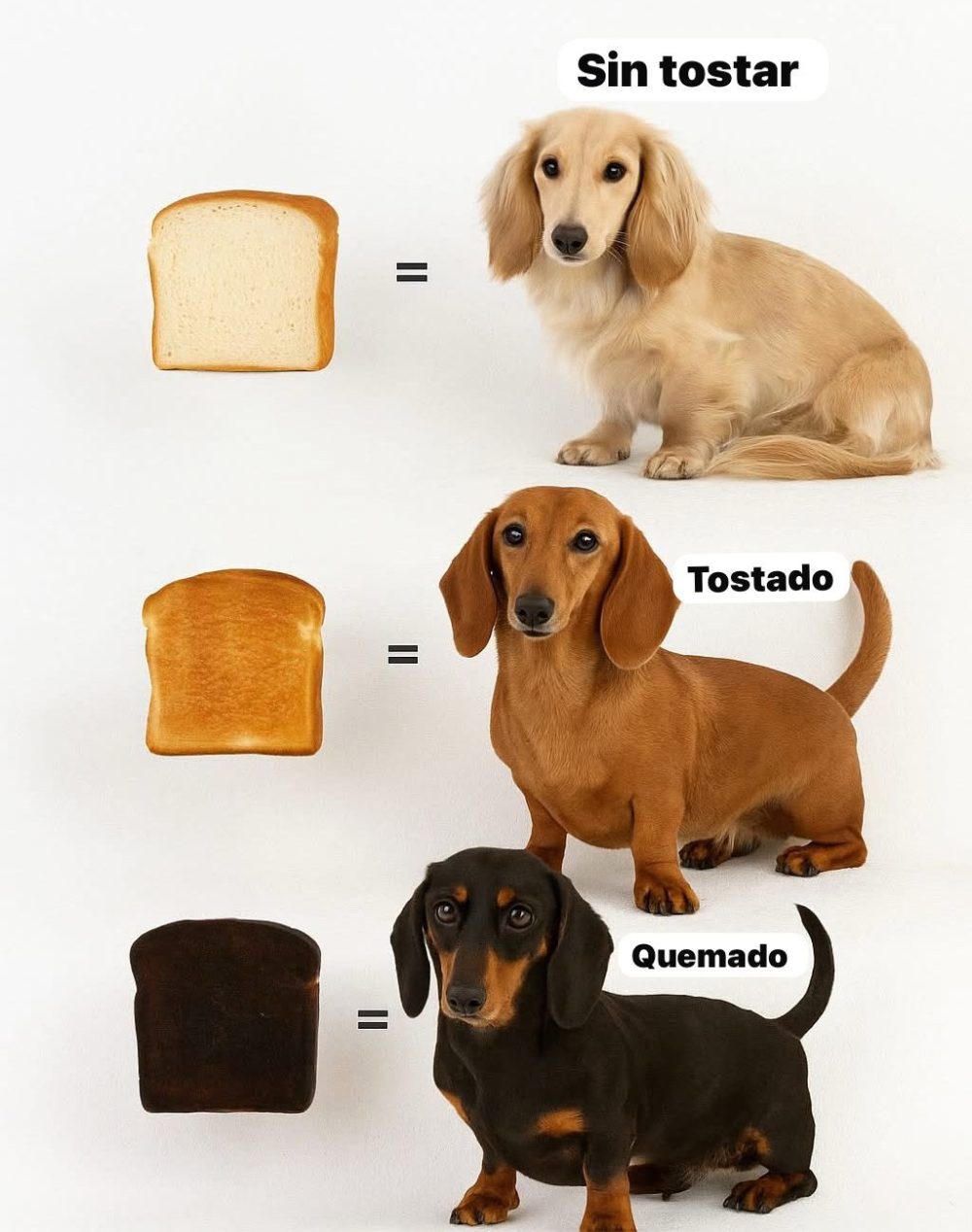 Tipos de salchichas.