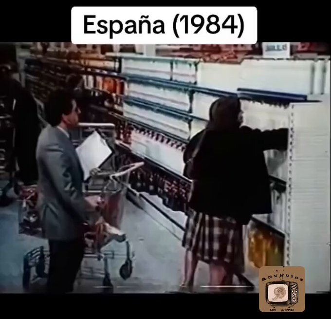 Jordi Hurtado anunciando Fairy en 1984.