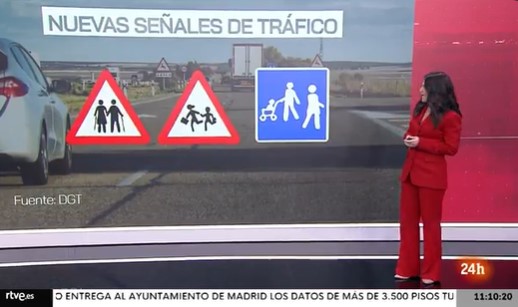 Entran en vigor las nuevas señales de tráfico inclusivas.