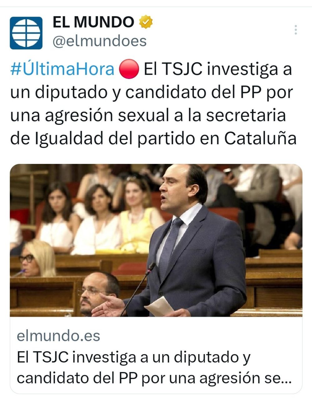 El titular de El Mundo no te lo firma ni El Plural.